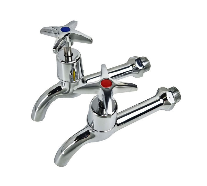 Star Handle Bib Tap Set (Long)