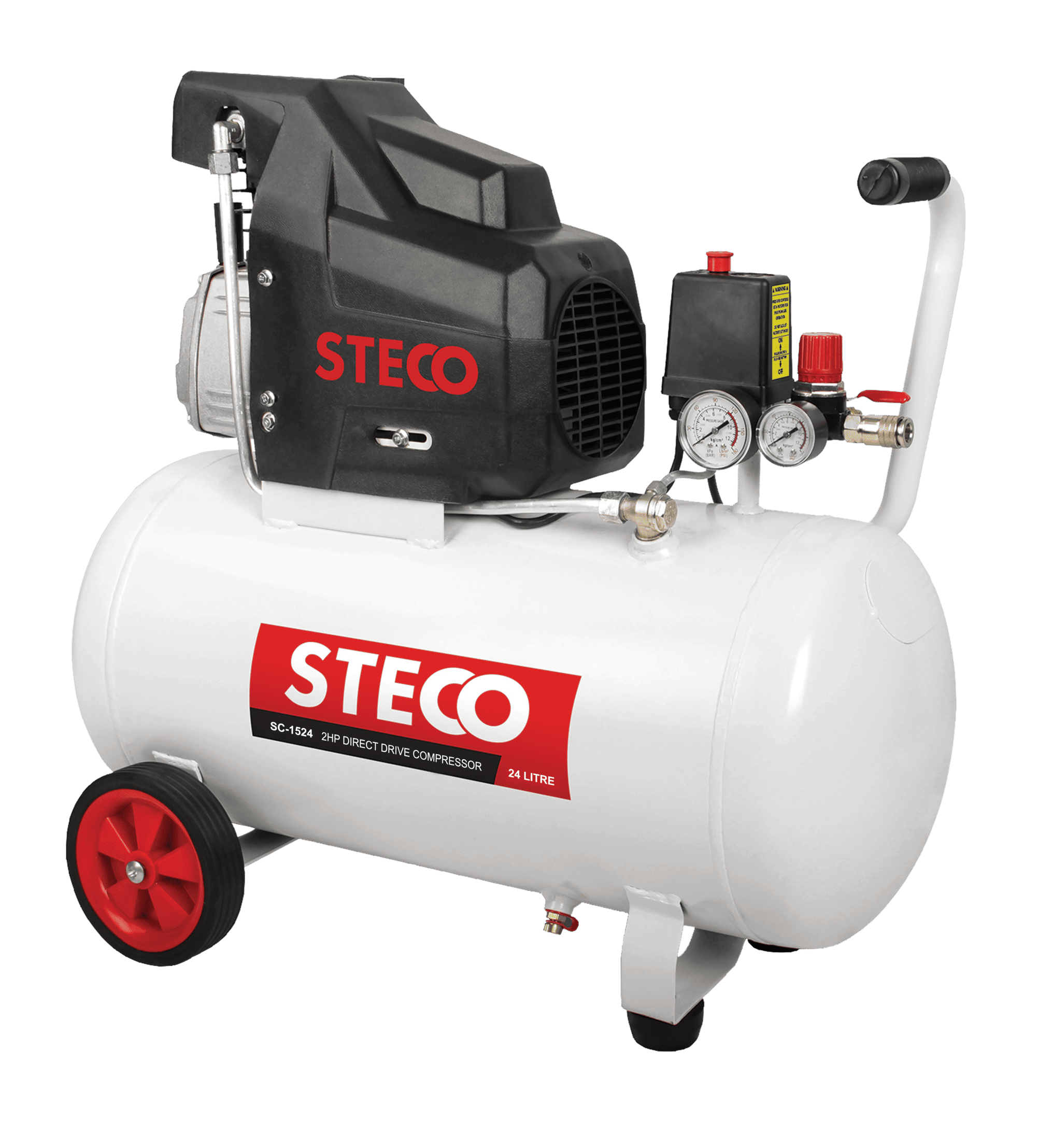 STECO 24L AIR COMPRESSOR 2HP