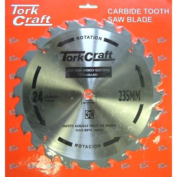 Blade Tct 235 X 24T 16Mm General Purpose Rip