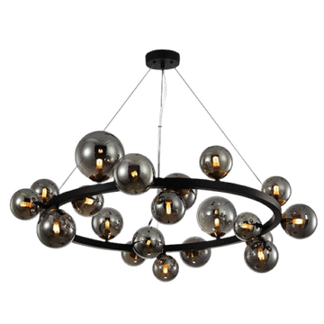 230v 3W G9 LED Round Bubble Glass Pendant