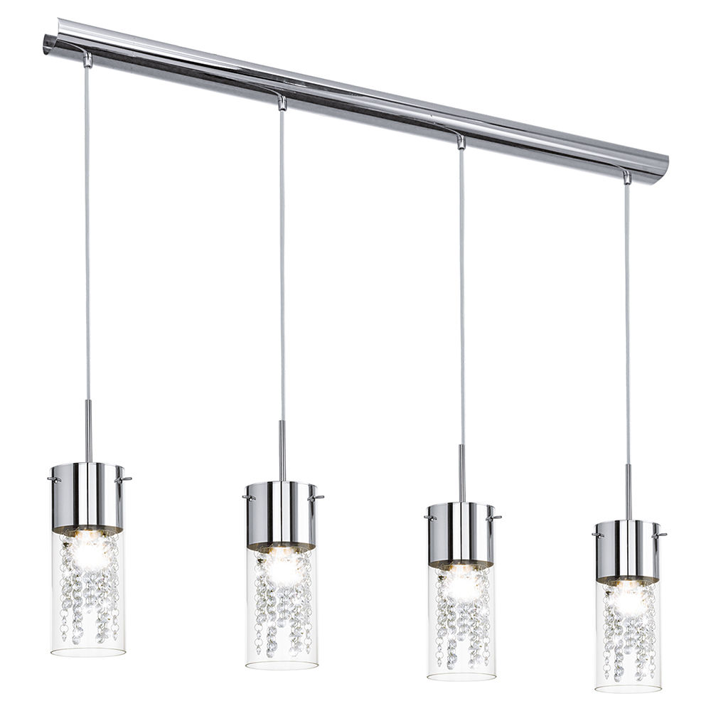 Eurolux Diamond 4LT Pendant 1010mm Chrome