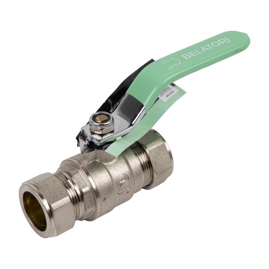 Belatori Ball Valve Brass Cxc 22Mm - 2 Pack