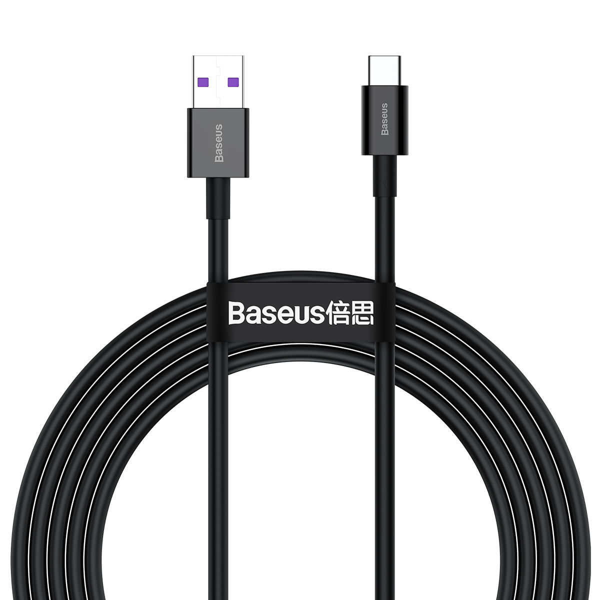 Baseus Superior Series Fast Charging and Data Cable USB to Type-C 66W 2m - Black