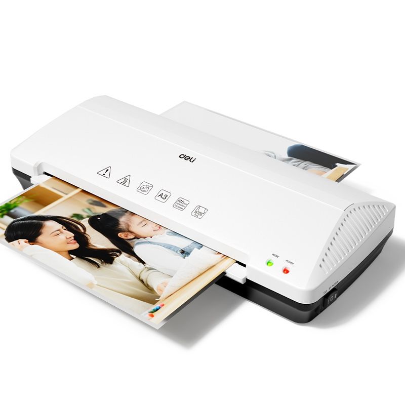 Deli Laminator machine A3, Max 250 mic