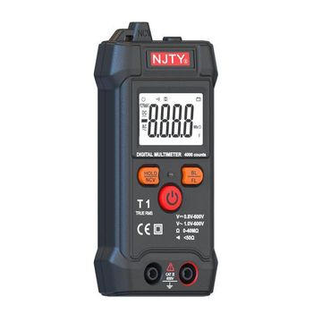 NJTY Smart 4000 Counts Multimeter Digital True RMS NCV 600V AC/DC Tester