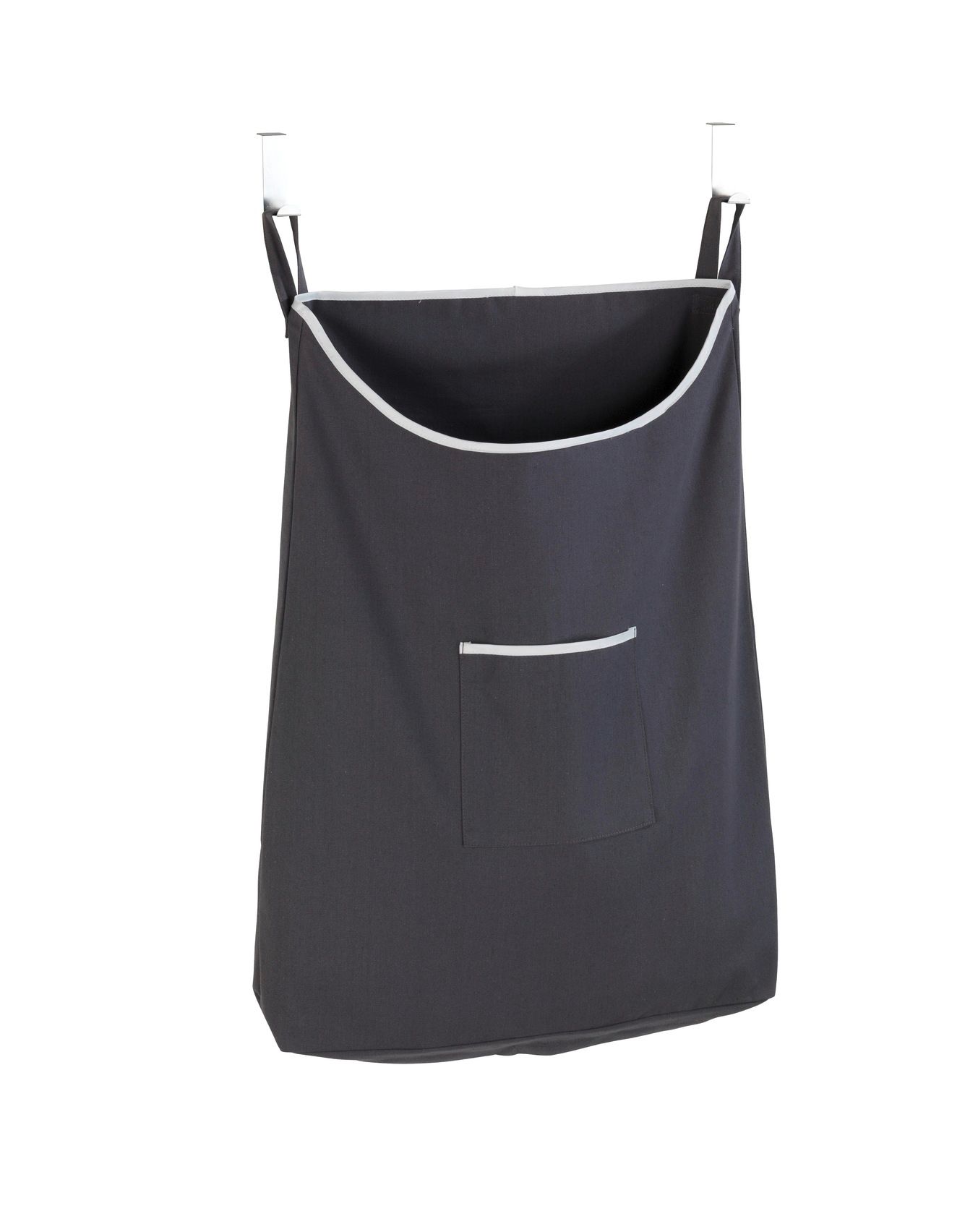 Wenko – Over The Door Cloth Laundry Basket – Canguro Range - Grey