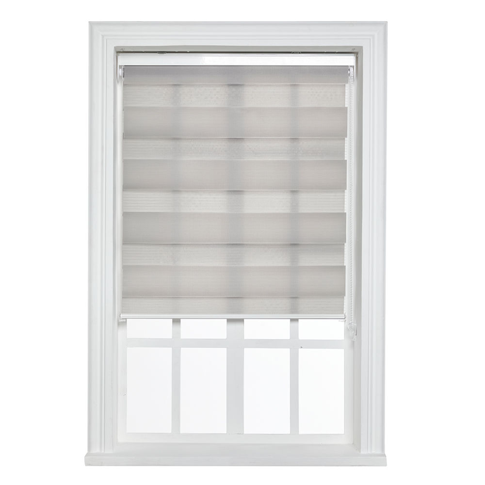 Zebra Roller Blind Light Grey 1200x2200