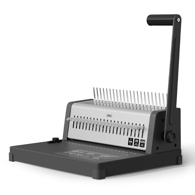 Deli Binding Machine 21 Holes, Binding 450 Sheets & Punching 25 sheets