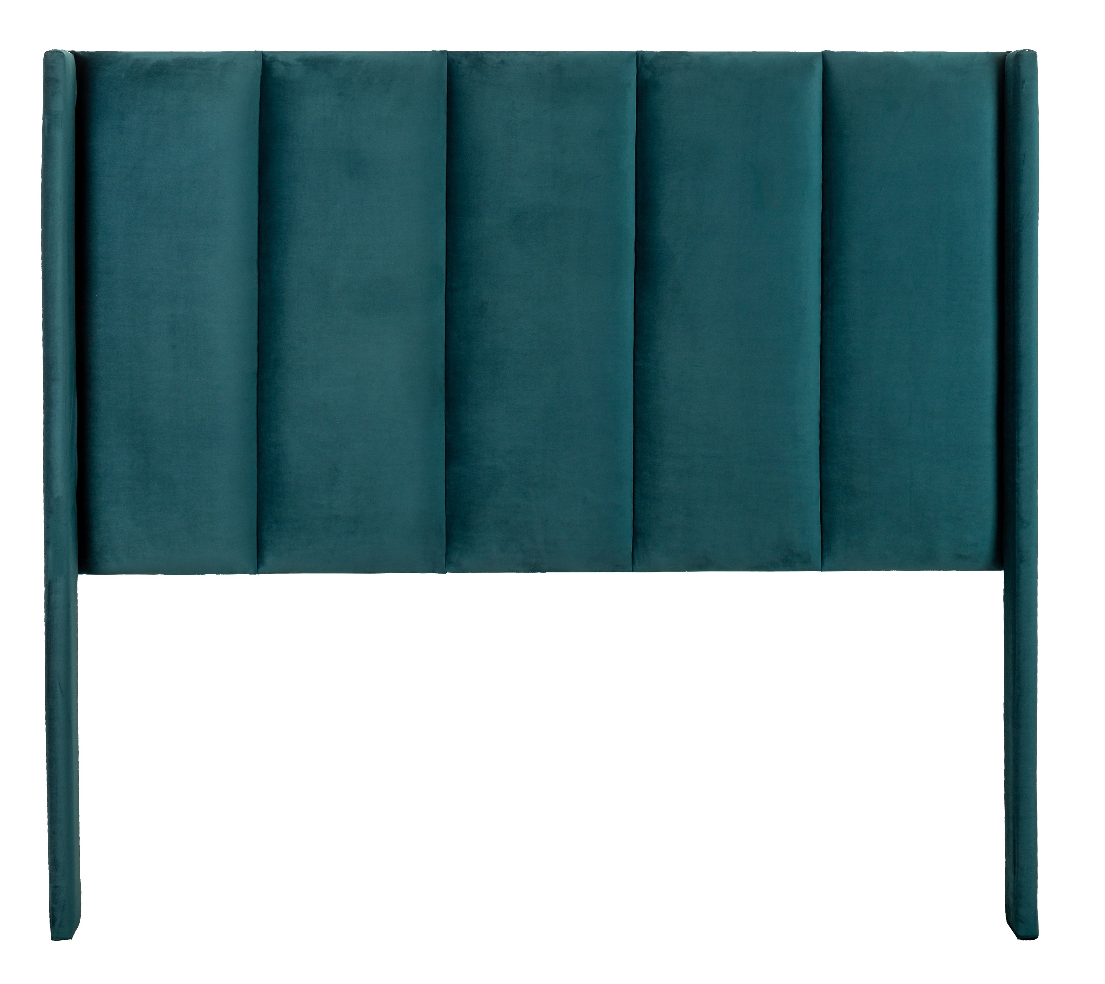 Ava Headboard - Turquoise Velvet - Single