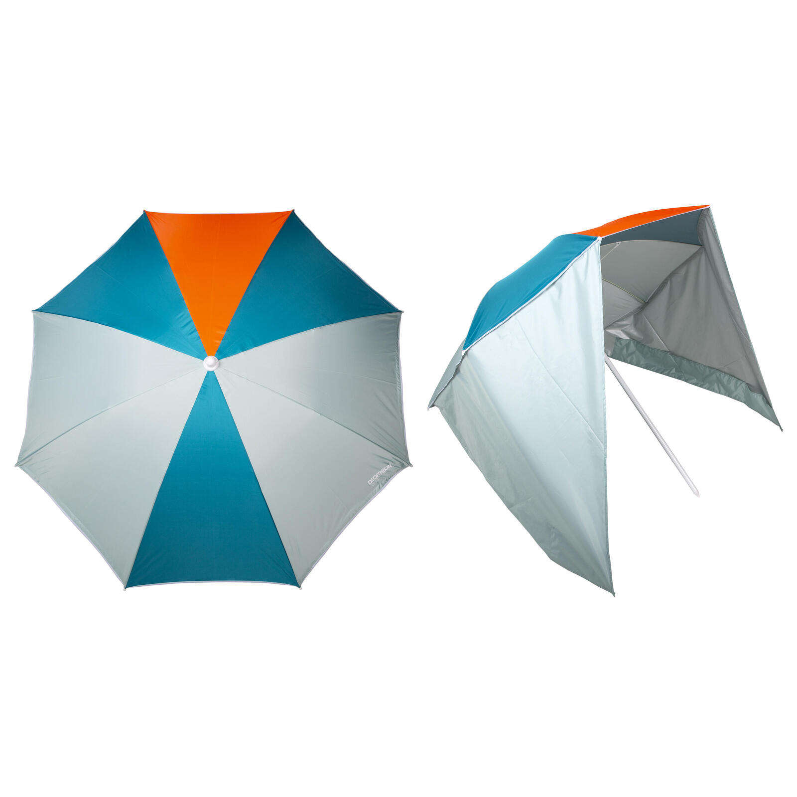 Beach umbrella for 2 person upf50+ windstop