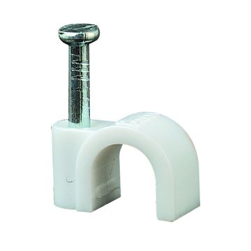 Cable Clips 9mm Round (100)