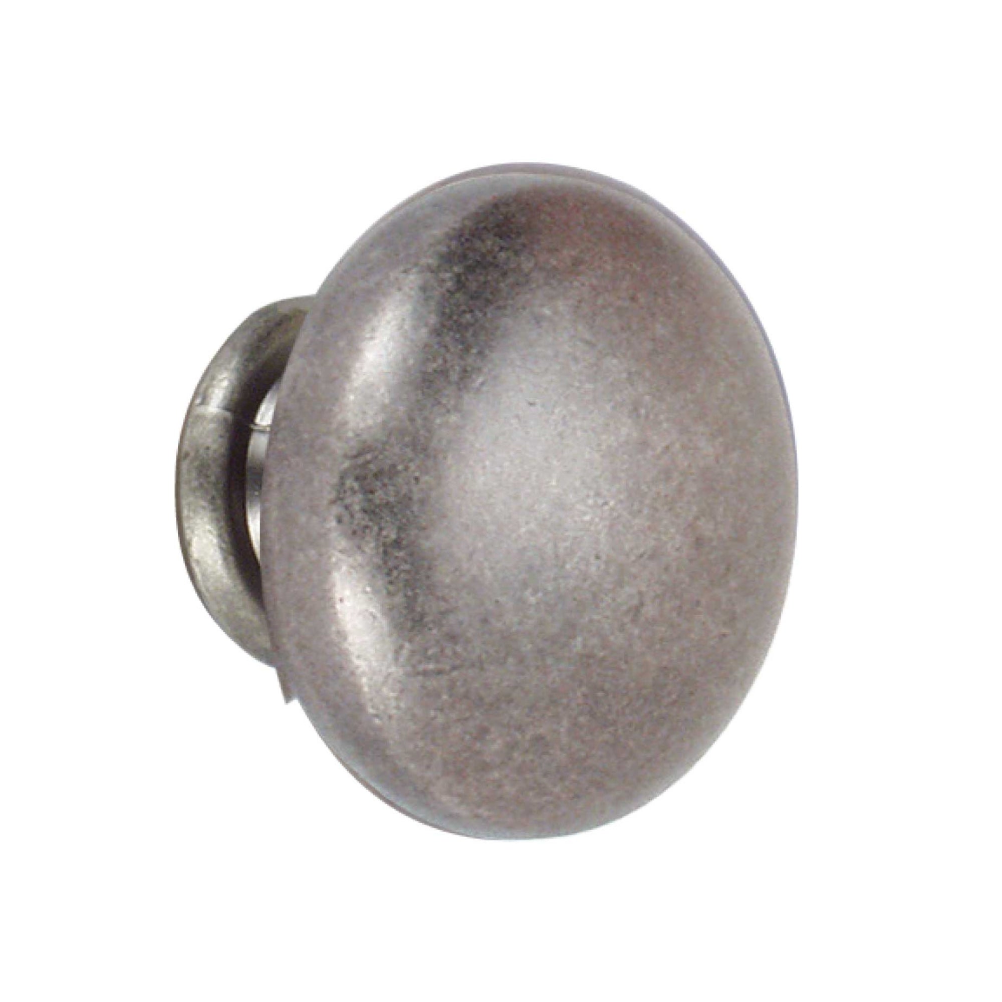 ROCO Lite Mushroom Drawer Knob Pewter 30mm
