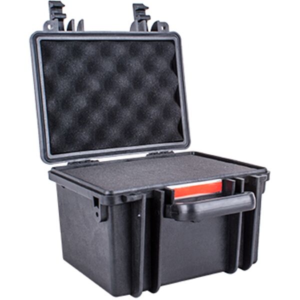 Hard Case 260X230X185Mm Od With Foam Black Water & Dust Proof (221614)