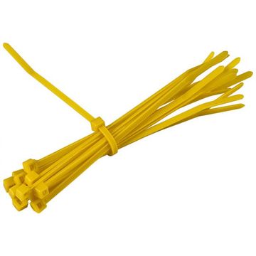 Cable tie HELLERMANNTYTON yellow 100mm x 2.5mm x100