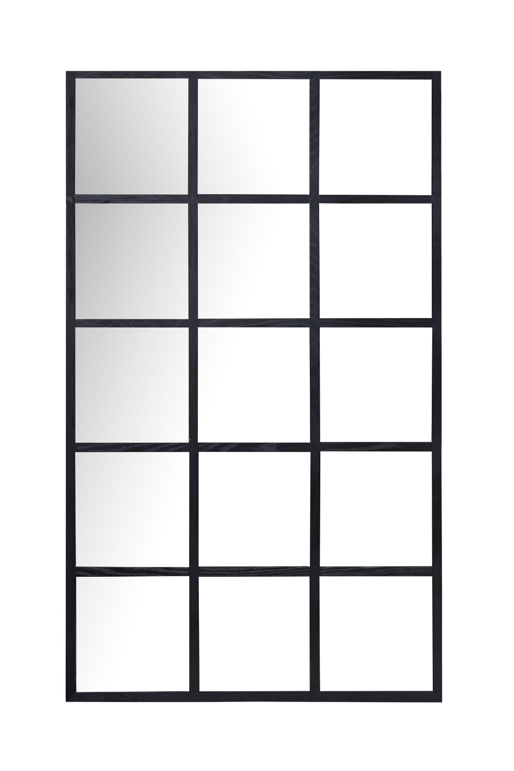 Paramount Mirrors & Prints - Dutch Window Mirror - Black