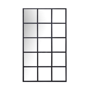 Paramount Mirrors & Prints - Dutch Window Mirror - Black