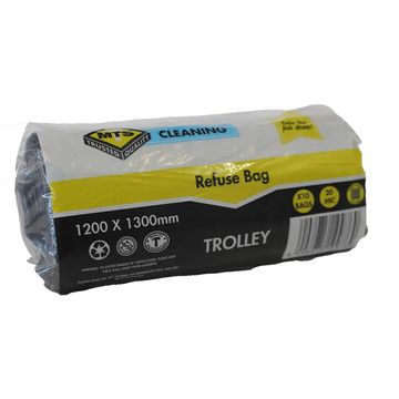Mts Refuse Bag Trolley 120X130 P10 20Mic - 2 Pack