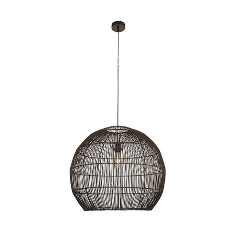 Erna 600 Pendant Woven Rattan E27 1x60w