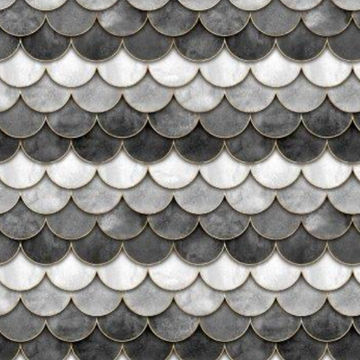 Kitchen Vinyl Splash Back Black & White