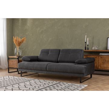 Mustang - Anthracite 2 seater sofa bed - Mustang
