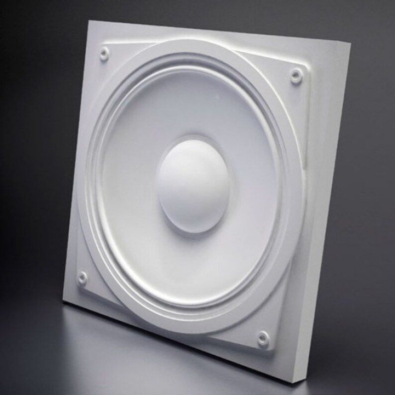 Speaker 3D Wall Panel 500x500x25mm Set of 4