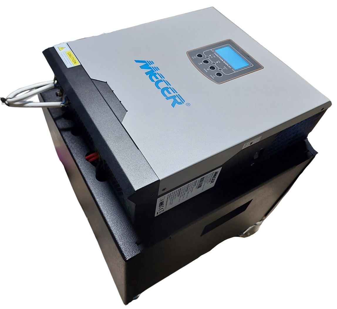 3kVA 2.4kWh Lithium Mecer Inverter – 3000W (+/-3000 Cycles)