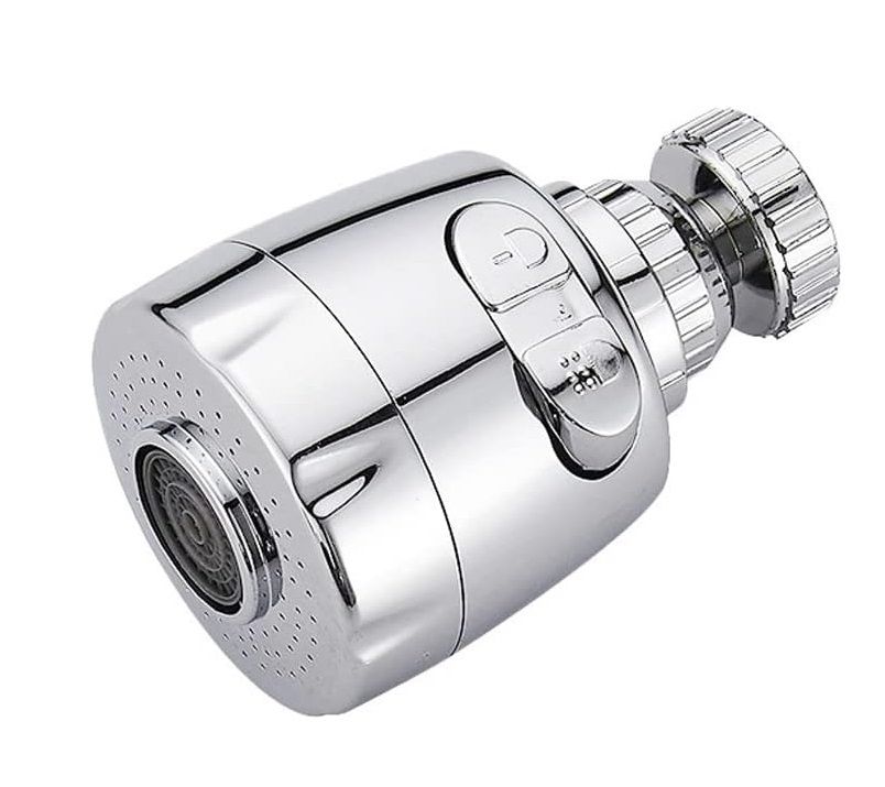 TM3460-35 Two-Speed UV Silver Hanging Faucet Head