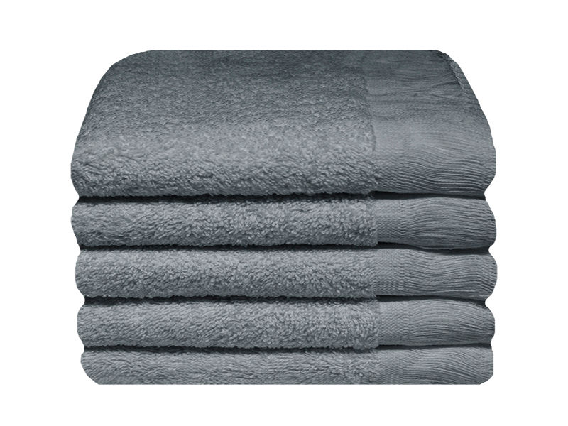 Plush 380 GSM 30x50cms Terry Fringe Guest Towel - High Rise (05 Piece Pack)