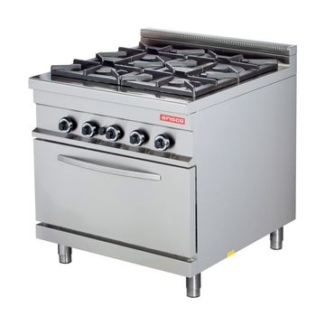 4 Burner with gas oven - 900 range - ARISCO