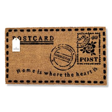 Matnifique Coir Design Doormat - Postcard 700 x 400 x 14mm