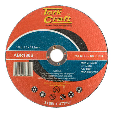 Cutting Disc Steel 180x2.5x22.22 - 12 Pack