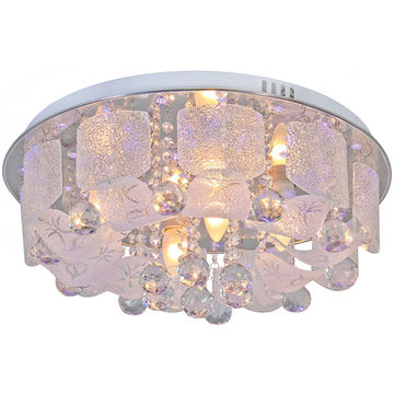 Ema - Round - Ceiling Light - 500mm - Chrome