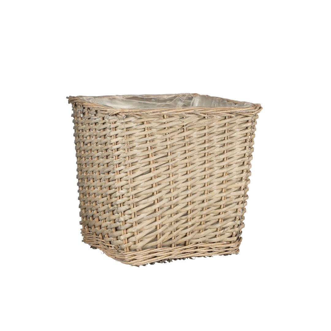 Delta Basket Planter Square L30xw30xh28cm