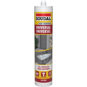 Soudal Universal Silicone Clear 270ml