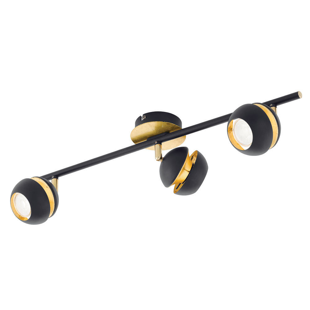 Nocito - LED - 3 Lights - Spot Light - 635mm - Black/Gold