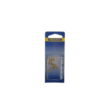 Dejuca - Screw Eyes - Bp - No.00 - 1.4 X 4 X 14 X 6mm - 10/Card - 6 Pack