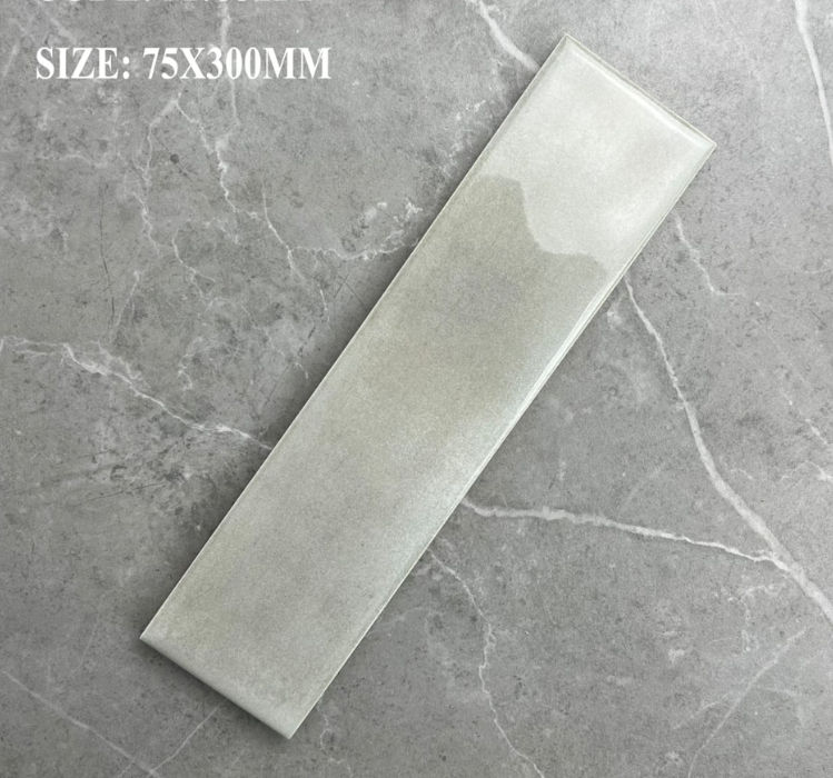 Earthstone Cloud Grey Subway (300x75mm - Box of 50 | Covers ±1.14m²)