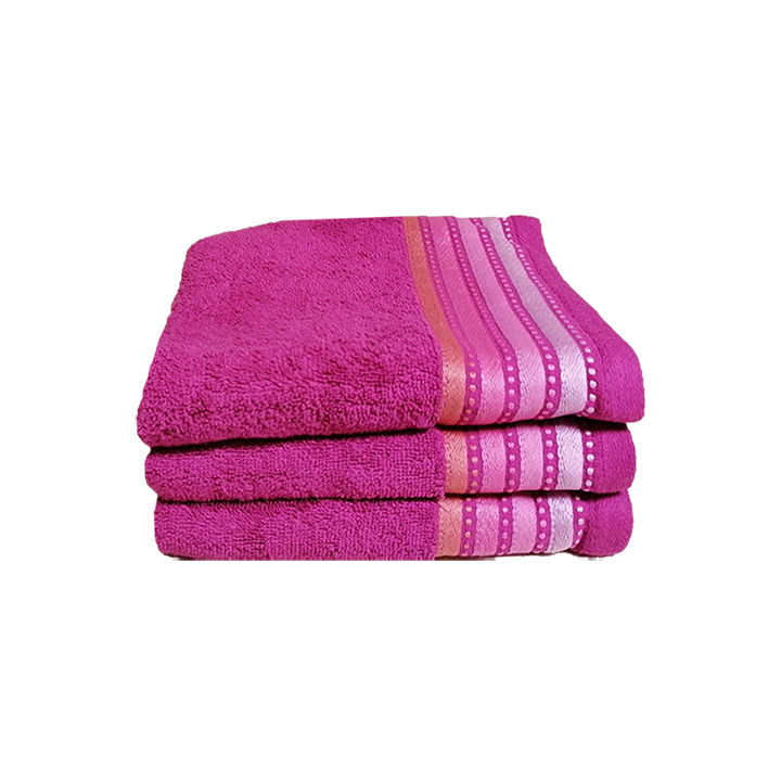 Royal Turkish Collection -450gsm -100% Cotton -Guest Towel -Cerise ...