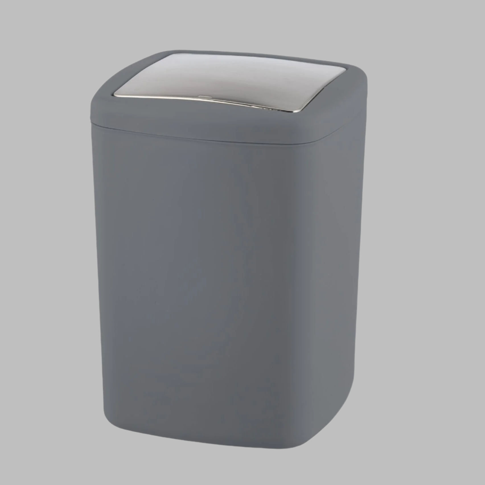 8.5 L Swing Cover Bin Barcelona Anthracite