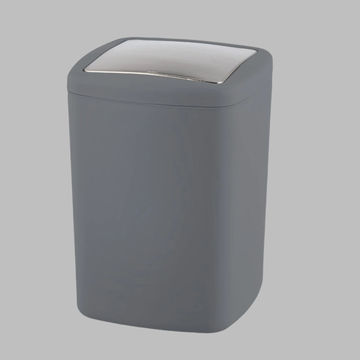 8.5 L Swing Cover Bin Barcelona Anthracite