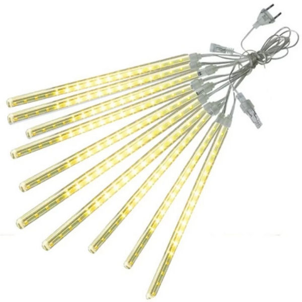 192 LEDs 60 cm White Flickering Strip Rice Lights (Pack of 1)