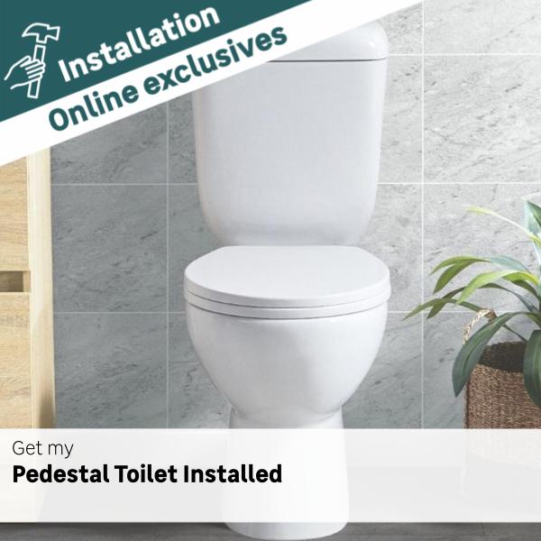 Installation Pedestal Toilet Installation LEROY MERLIN South Africa
