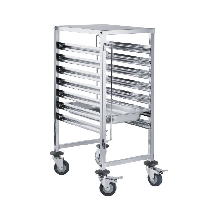 Kitchen rack trolley with work top - 7 tier - SMARTCHEF
