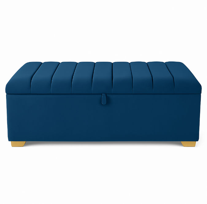 Spencer Storage Box Double Large -Royal Blue
