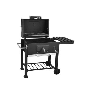 Large Barbecue & Grill with Integrated Thermometer
