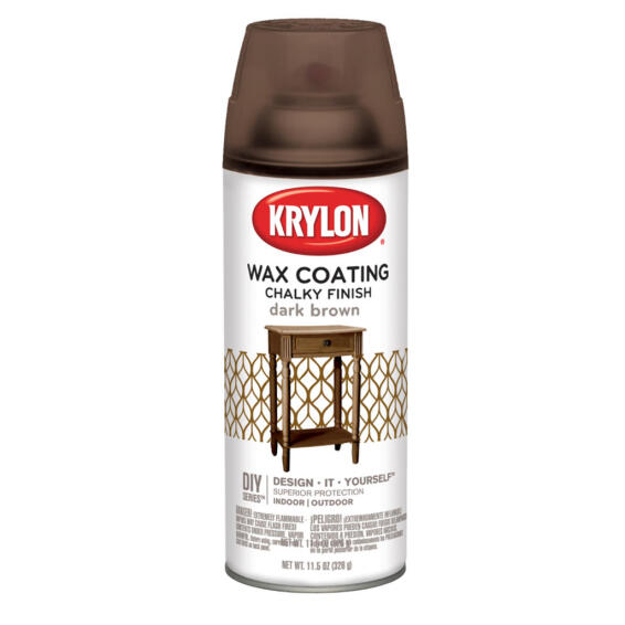 Furniture paint KRYLON Chalky Finish Dark Brown 333g
