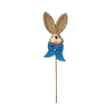 Grass Bunny Head - Blue 15X54Cm