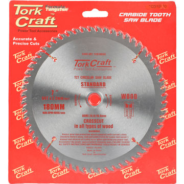 Tork Craft - Blade Tct 180 x 60T 20/16