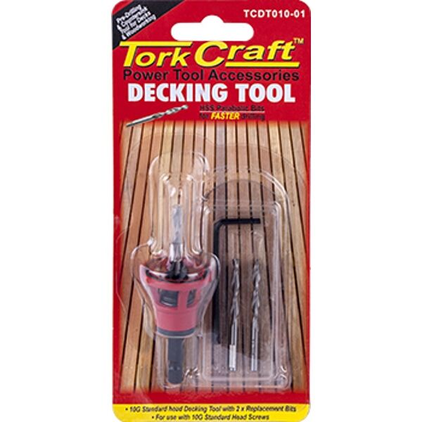 Decking Tool 10G Std Head Pre-Drill & Countersink