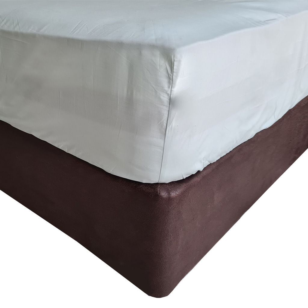 Fitted Sheet - Duck Egg - Queen